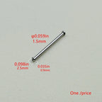1.5mm Stainless Steel Watch Strap Screw Rod Pin – Rotating Fixed Ear Bolt STRAPS