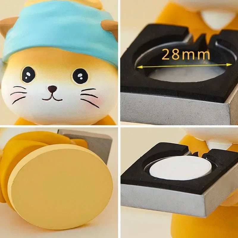 Charming Cartoon Smart Watch Stand - Creative Desk Organizer STRAPS