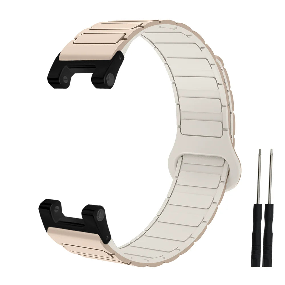 Armor Style Magnetic Silicone Strap for Amazfit T-Rex 3, T-Rex 2 & T-Rex Pro STRAPS