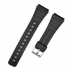 Silicone Strap for CASIO W800H SGW400 F84 F91W AE1200 AE1300 A158 A168 F105 F108 12mm 14mm 16mm 18mm 20mm 22mm STRAPS