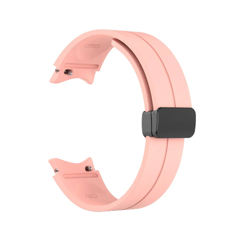 No-Gap Magnetic Silicone Strap for Samsung Galaxy Watch 7/6/5/4 Series STRAPS