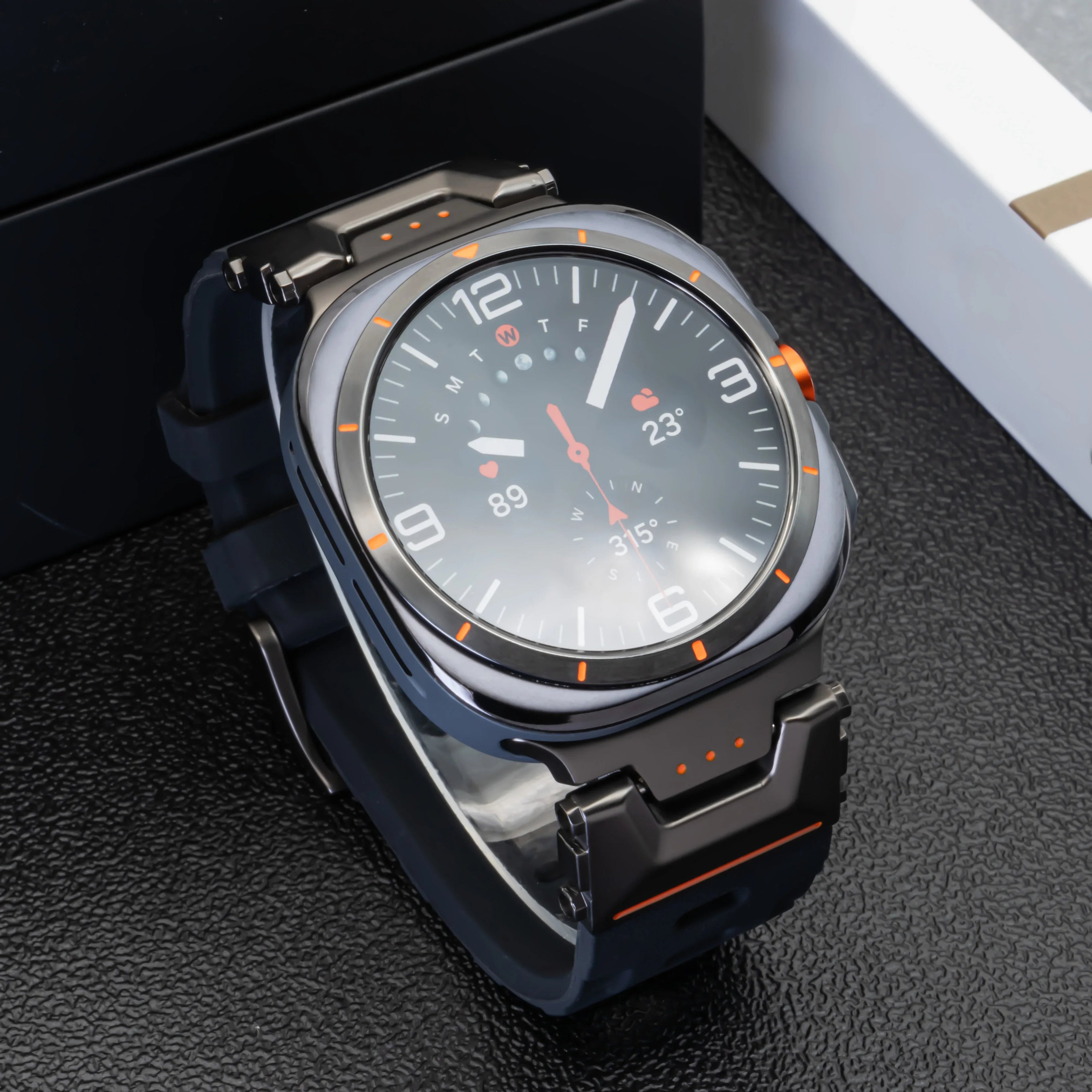 Silicone Strap for Samsung Galaxy Watch Ultra 47mm - No-Gap Curved End STRAPS
