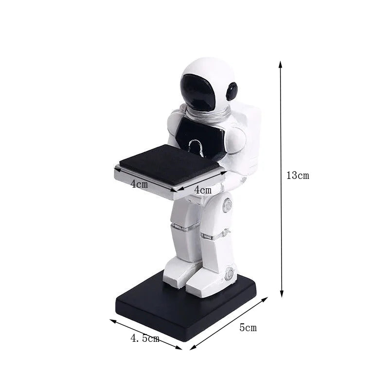 Astronaut / Robot Ceramic Watch Display Stand - Jewelry Holder STRAPS