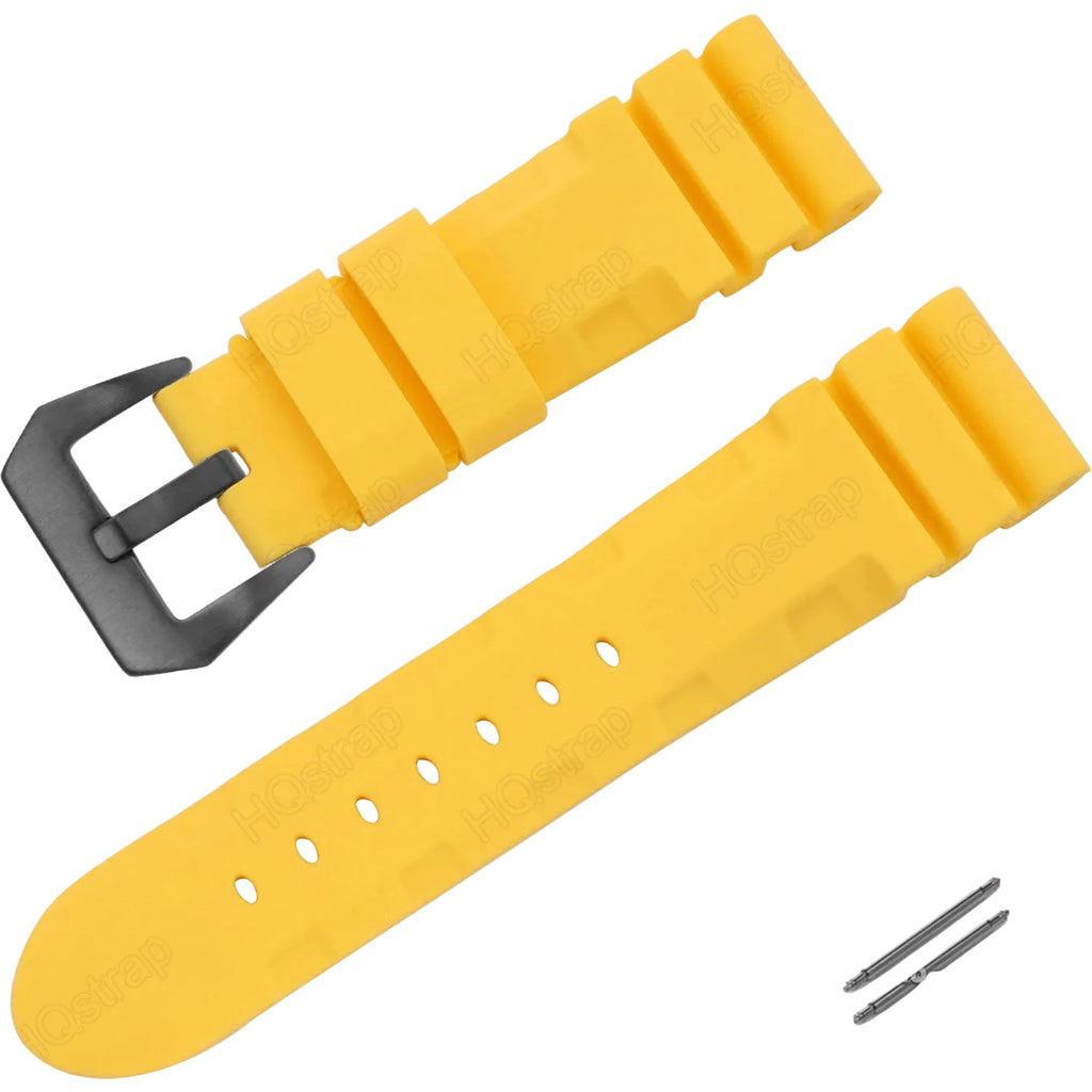 Soft Silicone Strap for Panerai Luminor (PAM01312), Radiomir (PAM00183), & Submersible (PAM00973) STRAPS