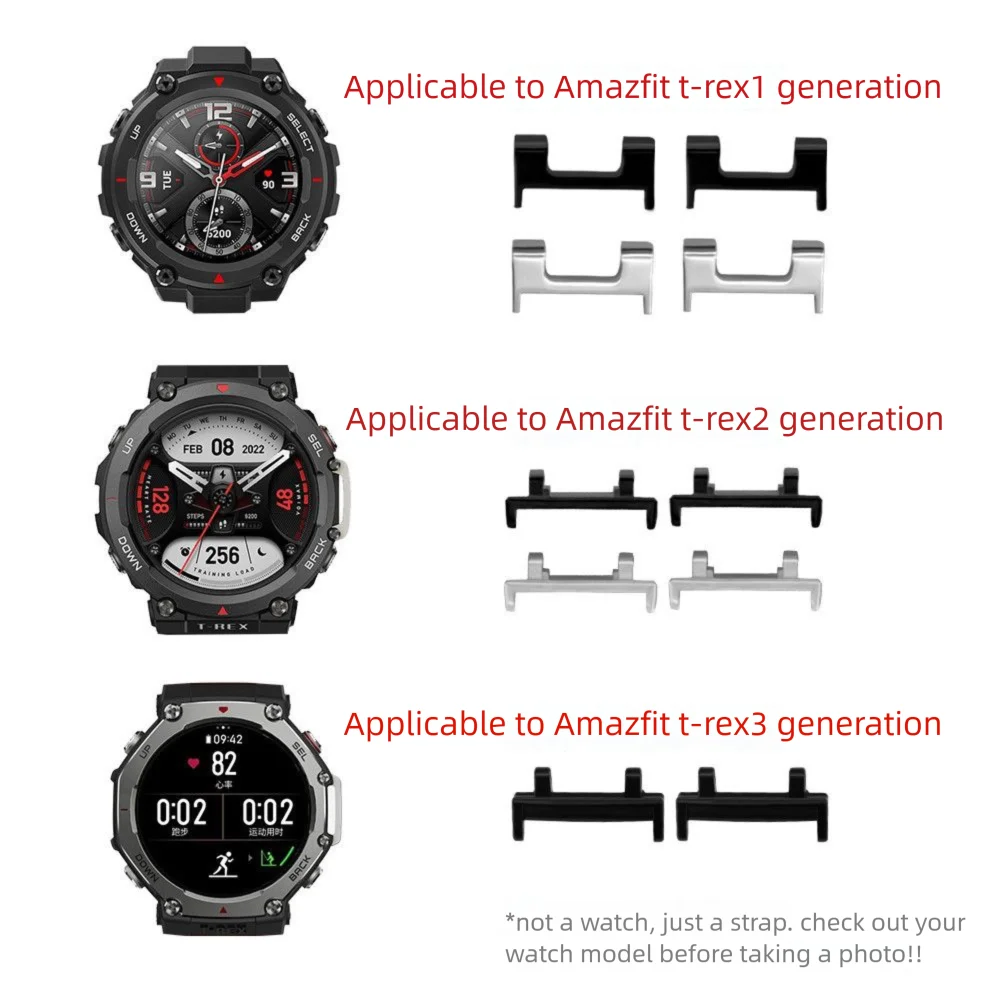 Armor Style Magnetic Silicone Strap for Amazfit T-Rex 3, T-Rex 2 & T-Rex Pro STRAPS