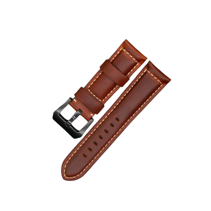 Cow Leather Watchband - 20-26mm - Panerai, Hamilton, Timex, Luminor Due - 10 Colors