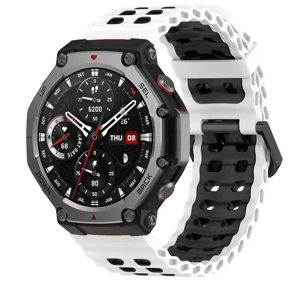 Breathable Sport Silicone Strap for Amazfit T-Rex 3, T-Rex 2, T-Rex Ultra & Pro STRAPS