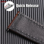Quick Release Vintage Retro Genuine Leather Watch Band 18mm 20mm 22mm 19mm 21mm 24mm Crazy Horse Men Women Straps Watch Bracelet STRAPS
