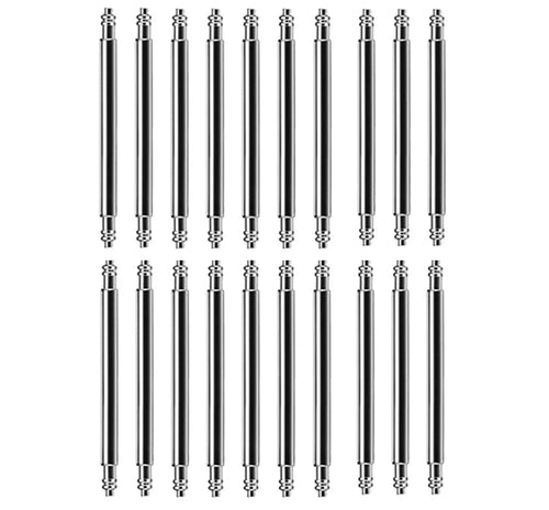 10/20PCS Spring Bars Dia 1.8mm Pins Fit for 16mm 18mm 19mm 20mm 21mm 22mm 23mm 24mm 25mm 26mm 27mm 28mm 30mm Strap Link Bars STRAPS