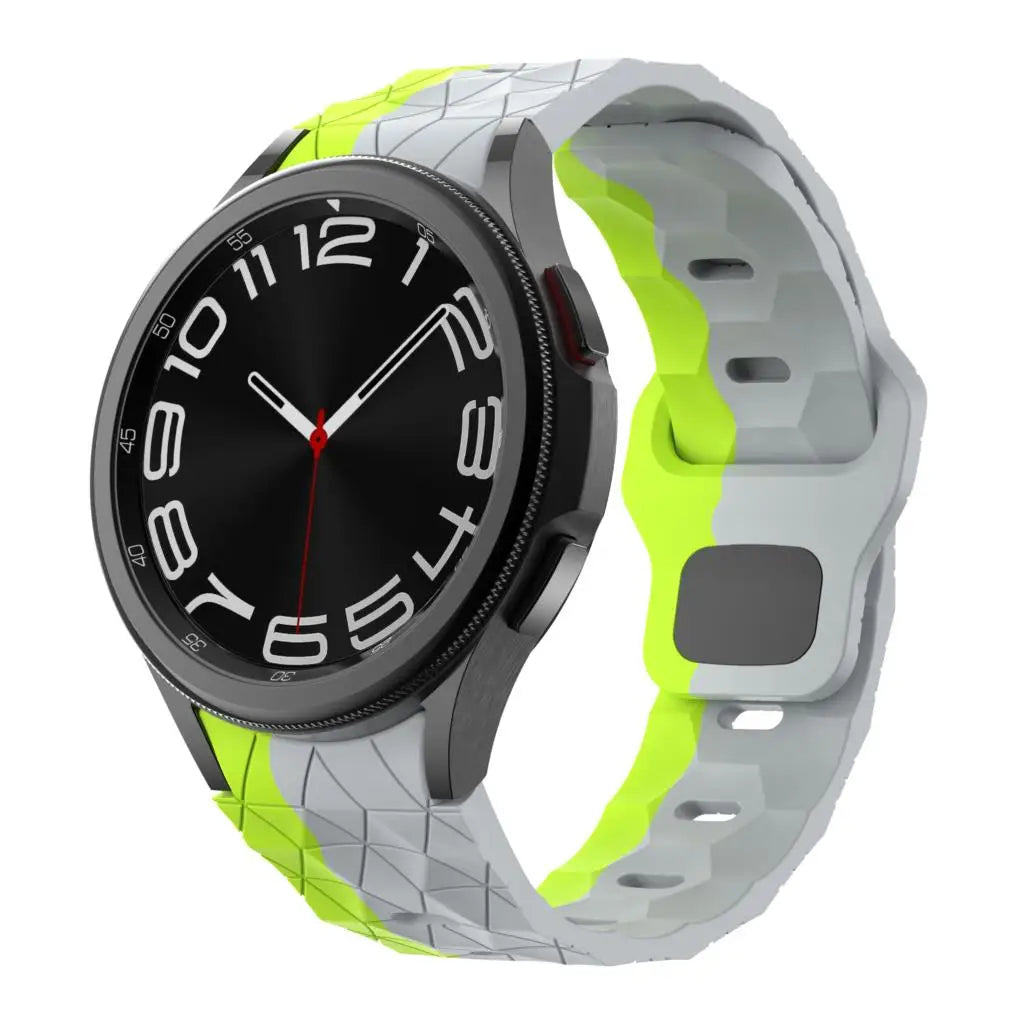 Silicone Strap for Samsung Galaxy Watch 6 Classic 47mm 43mm / 5 Pro 45mm / 4 46mm 42mm / 6 40mm 44mm