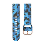 20mm 22mm Patterned Silicone Strap for Samsung Galaxy, Huawei & More STRAPS