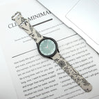 20mm Two-Tone Dandelion Silicone Strap for Samsung Galaxy Watch 4/5/6/7 STRAPS
