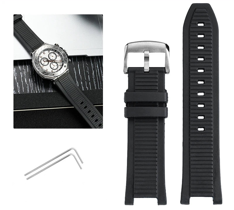 High-Quality Titanium Alloy Watch Strap for Tissot 1853 T-Race (24mm T141417 Series) STRAPS