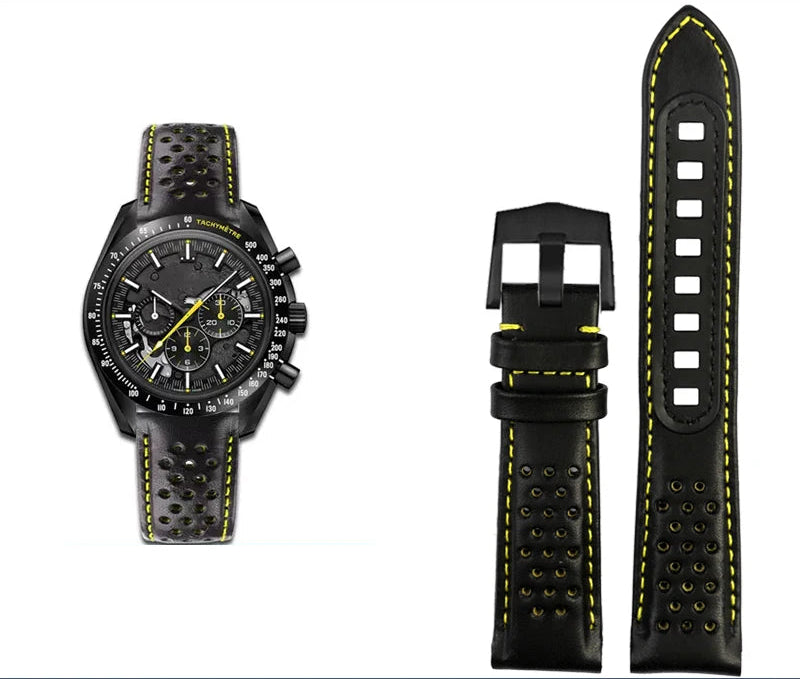 Omega Speedmaster Dark Side of the Moon Leather Strap | 311.92.44 Models