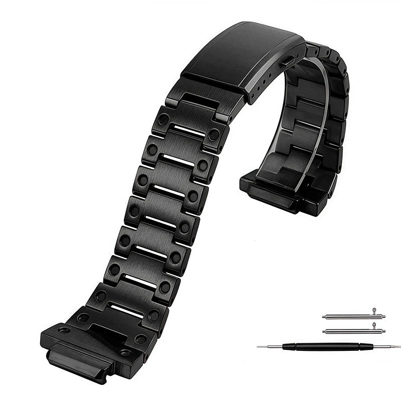 Modified Metal Case & Strap Kit for Casio G-Shock GA-2100 / GA-2110 / GA-B2100 STRAPS