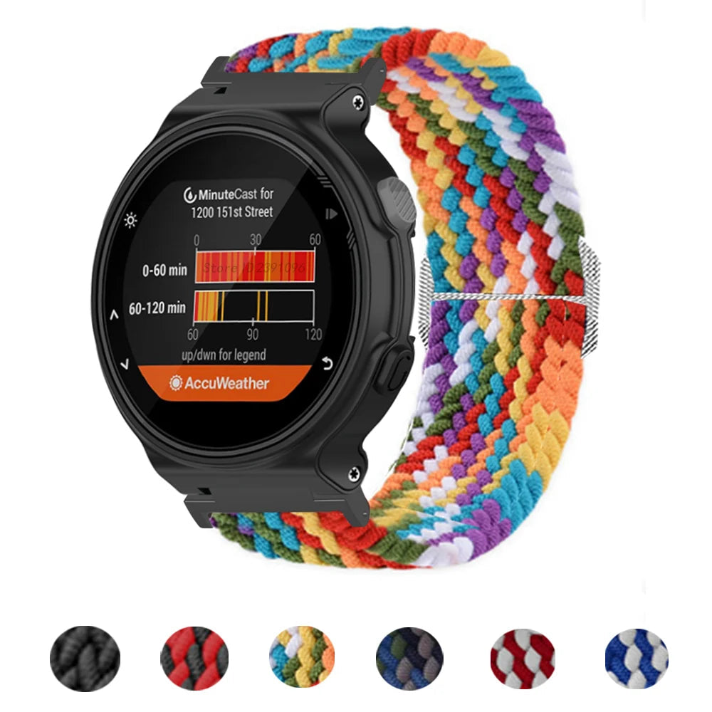 Elastic Nylon Strap for Garmin Forerunner 235 220 230 620 630 735XT STRAPS