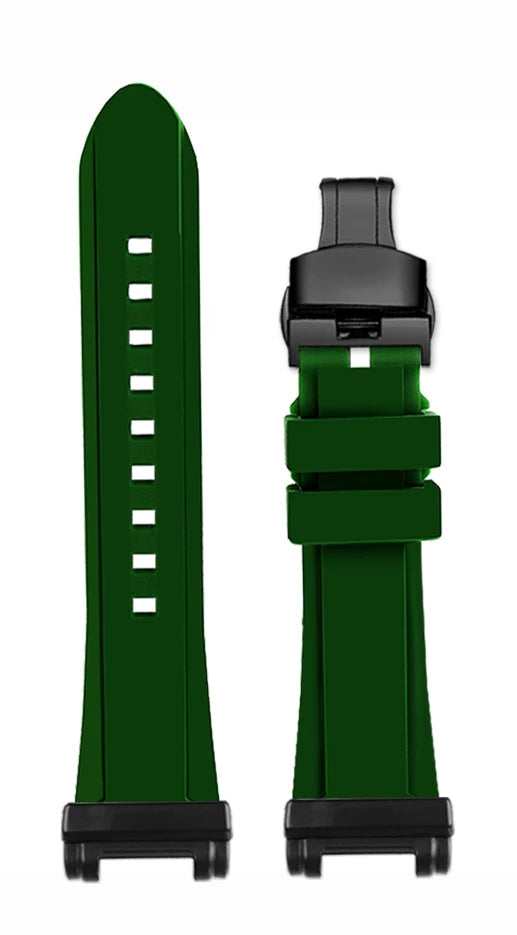 GPW-1000 Resin Silicone Strap for Casio G-SHOCK 5410 Series Men’s Black Rubber Watchband