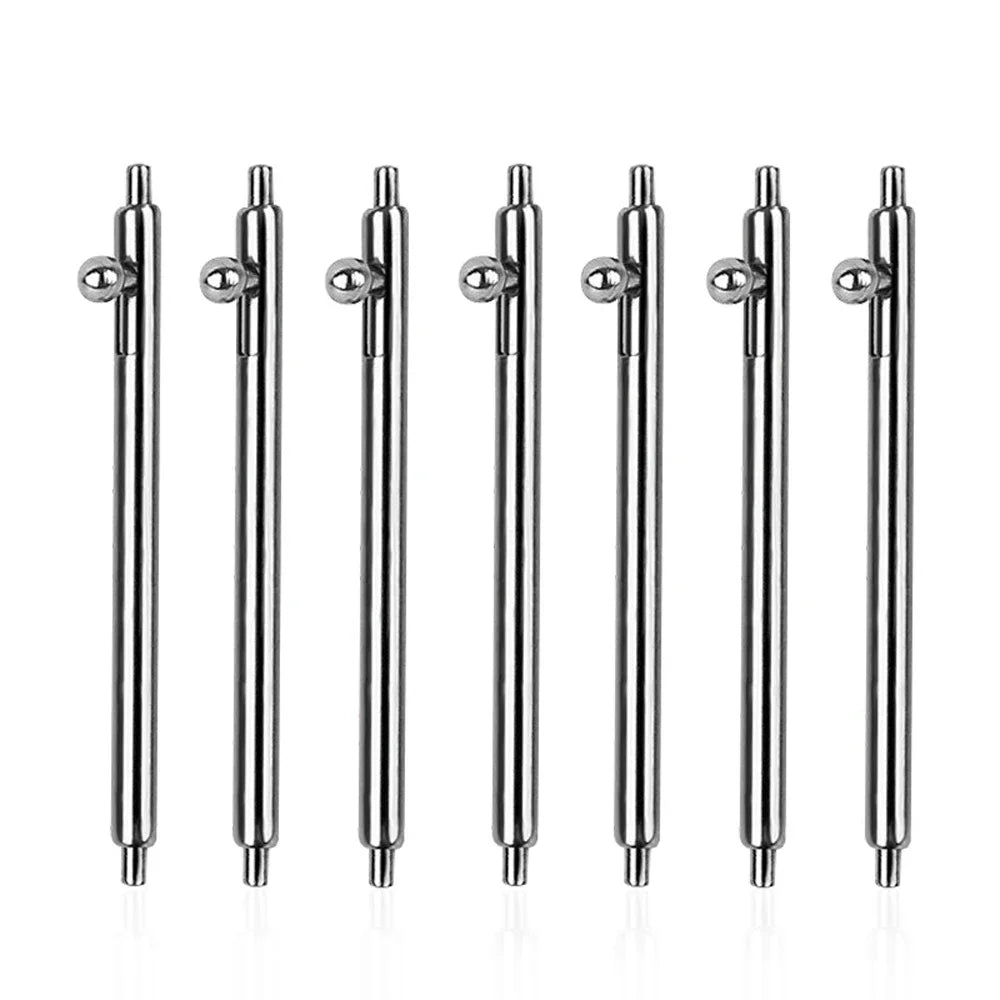 20pcs Stainless Steel Watch Band Spring Bars Quick Release Pins (12–24mm)