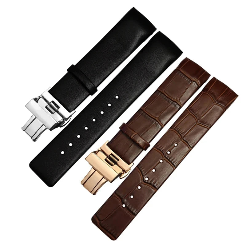 Genuine Leather Replacement Strap for CK K2K211 / K2K214 / K2K216 STRAPS