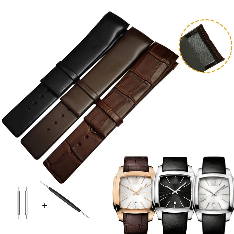 Genuine Leather Replacement Strap for CK K2K211 / K2K214 / K2K216 STRAPS