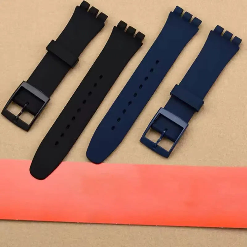 Waterproof Silicone Sport Strap for Swatch Series (17mm, 19mm, 20mm) STRAPS