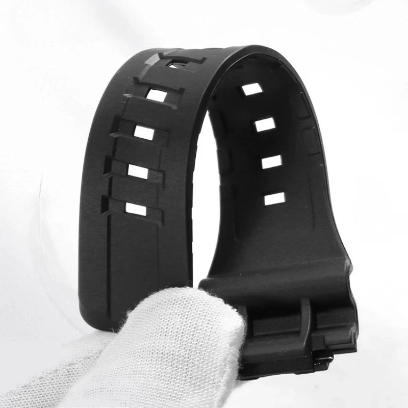 Casio AQ-S810W AEQ-110W W735H W736H Resin Soft Comfortable Silicone Watch Strap 18mm Black STRAPS