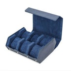 Exquisite Green Genuine Leather Hexagon Watch Roll STRAPS