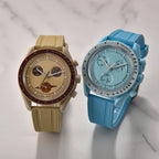 High-Grade FKM Fluororubber Diving Strap for Rolex, Omega, IWC & Seiko