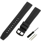 Universal Big Size Silicone Diver Strap | Seiko Rolex 18mm 20mm 22mm 24mm Models