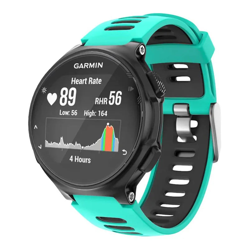 Silicone Strap for Garmin Forerunner 735XT 235 220 230 620 630 Approach S20 S5 S6 STRAPS