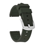 Premium FKM Rubber Watch Strap for Tissot, Seiko, and Omega Models STRAPS