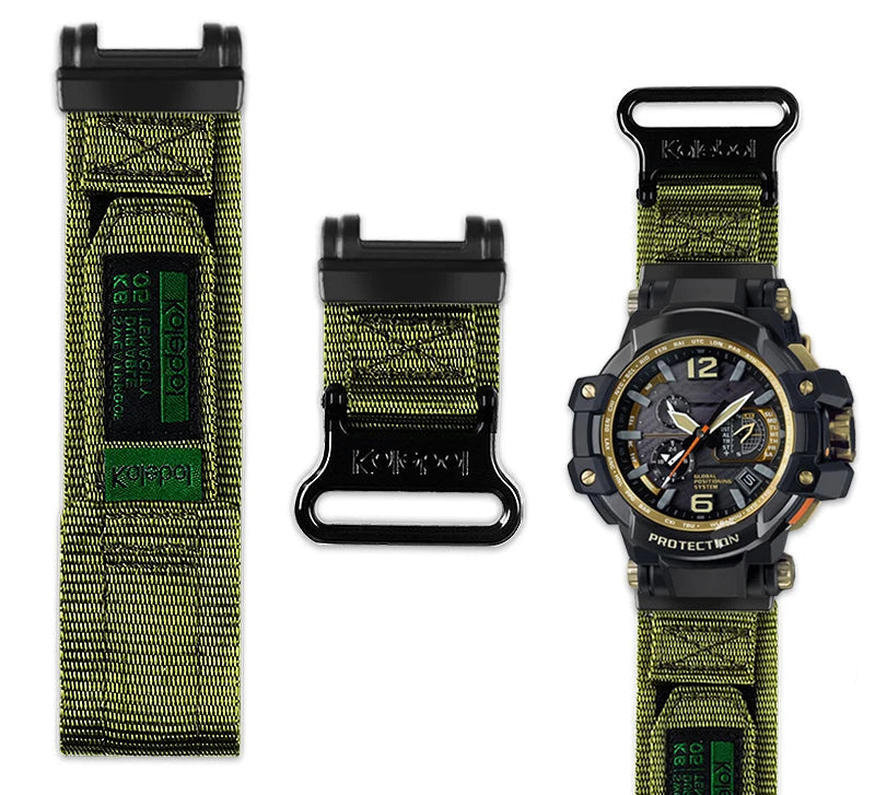 Casio G-SHOCK 5410 Nylon Strap GPW-1000 Series Men’s Sports Canvas Watchband