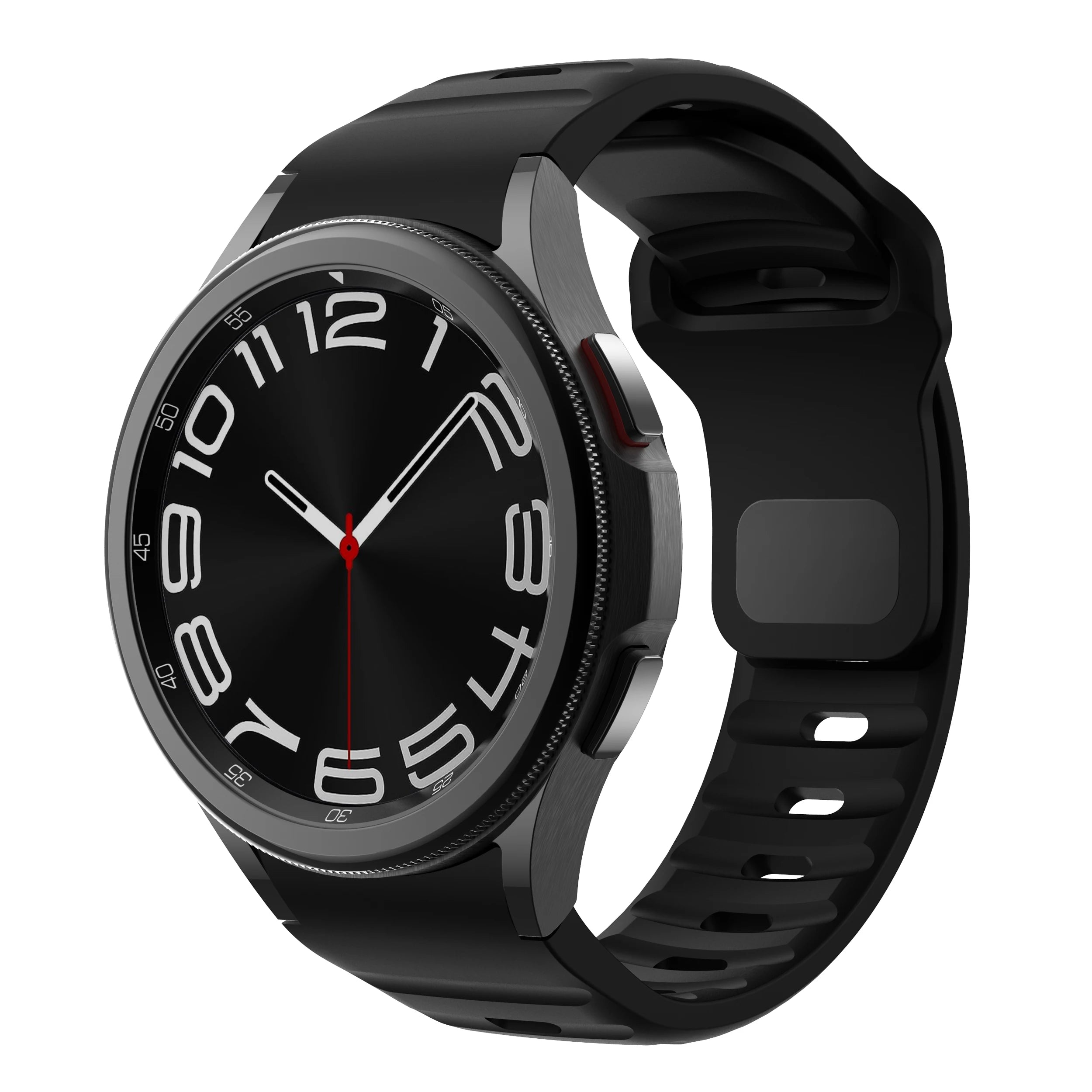 Silicone Strap for Samsung Galaxy Watch 6 Classic 47mm 43mm / 5 Pro 45mm / 4 46mm 42mm / 6 40mm 44mm