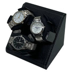 Single Watch Winder - PU Leather Case with 2 Rotation Modes STRAPS