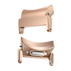 2PCS Quick Fit Adapter for Samsung Galaxy Watch 6 44mm 40mm / 6 Classic 47mm 43mm / 5 Pro / 4 Stainless Steel Connector STRAPS