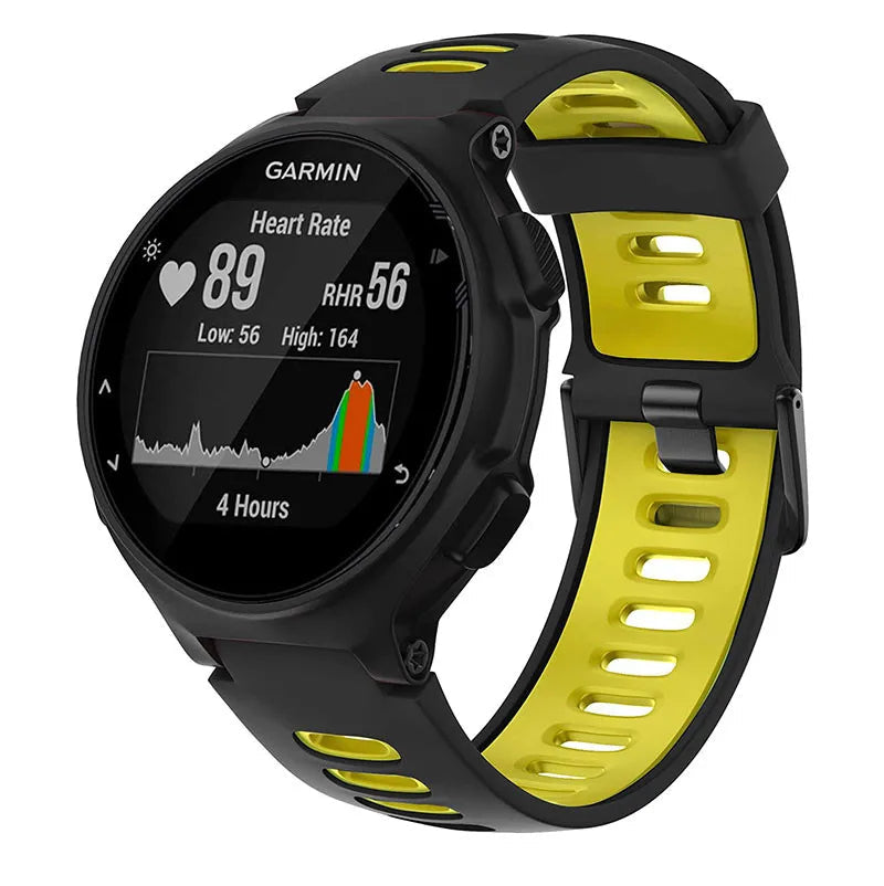 Silicone Strap for Garmin Forerunner 735XT 235 220 230 620 630 Approach S20 S5 S6 STRAPS