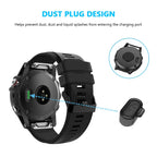 Charging Port Dustproof Plug Cover for Garmin Forerunner & Fenix Series STRAPS
