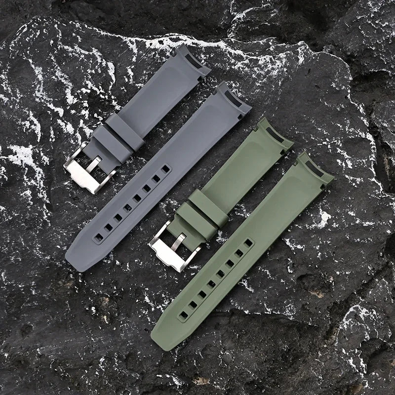 Tudor Black Bay & Pelagos FKM Curved Rubber Strap | 20mm Models