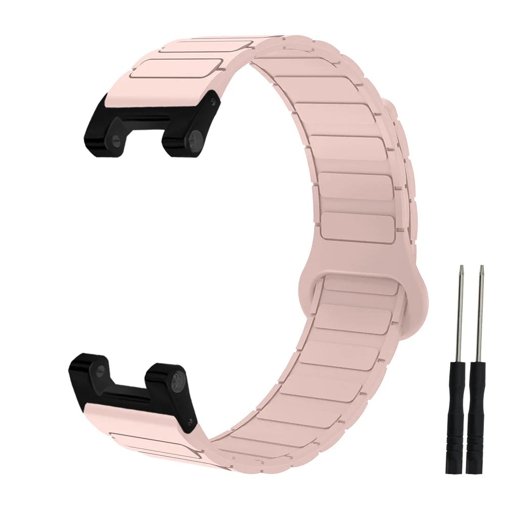 Armor Style Magnetic Silicone Strap for Amazfit T-Rex 3, T-Rex 2 & T-Rex Pro STRAPS