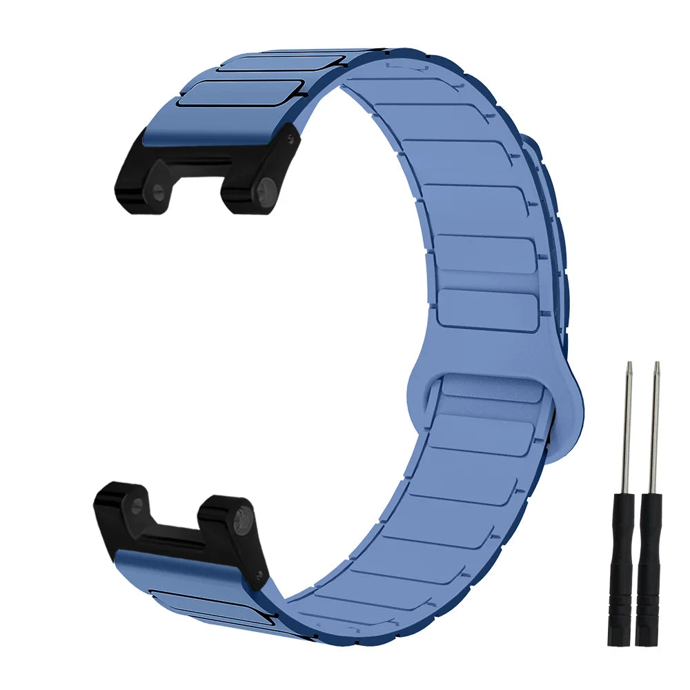 Armor Style Magnetic Silicone Strap for Amazfit T-Rex 3, T-Rex 2 & T-Rex Pro STRAPS