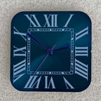 Square NH35 Watch Dial Set with Roman Numerals and Watch Hands for NH35 / NH36 STRAPS
