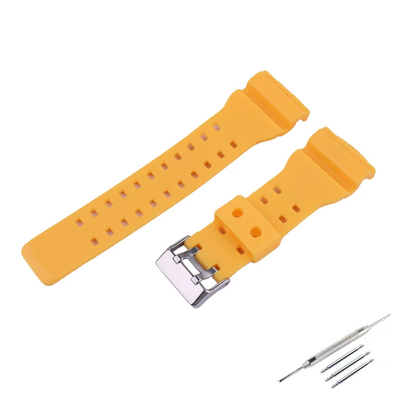 Resin Strap for CASIO G-SHOCK GD-100 GA-100 GA-110 GA-120 GA-140 GA-150 GA-700 GA-710 GAX-100 GLS-100 GLS-8900 STRAPS