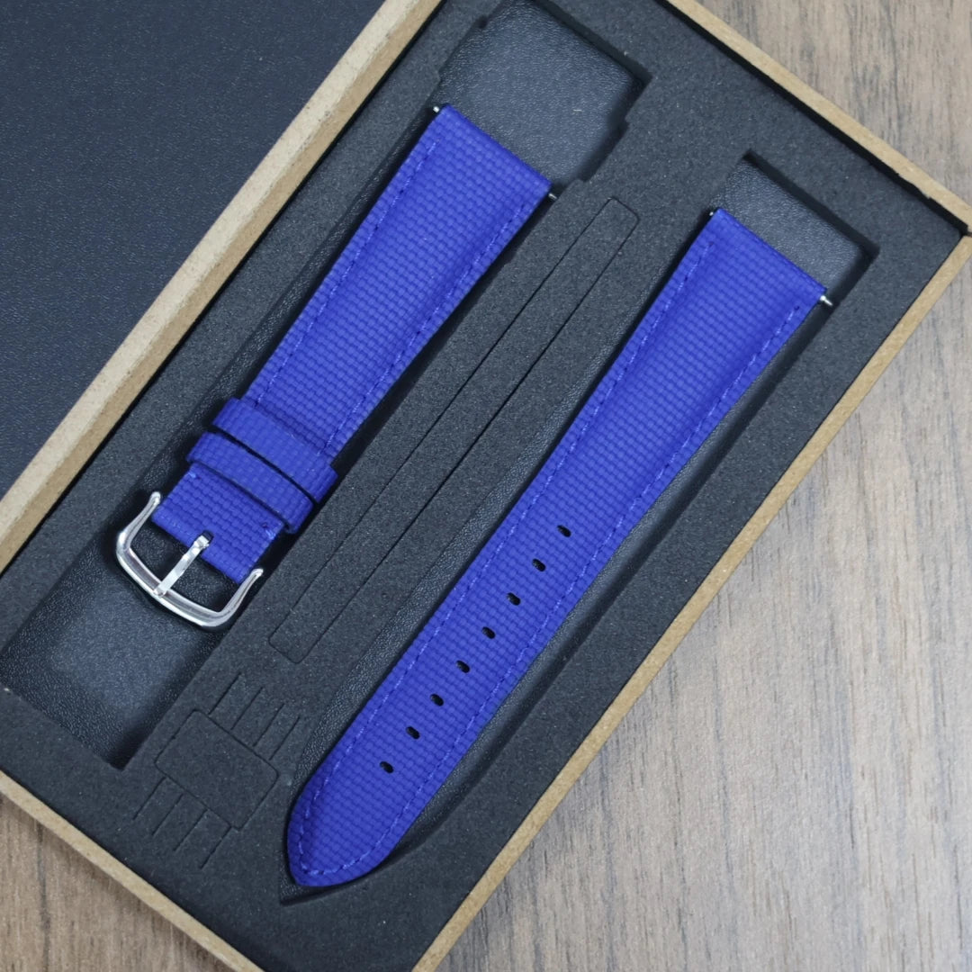 Sailcloth Signature FKM Rubber Strap for Tudor Black Bay Series