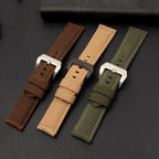 Panerai & DIESEL XL Leather Strap | Extended 140+90mm 20mm 22mm 24mm Models