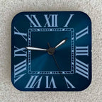 Square NH35 Watch Dial Set with Roman Numerals and Watch Hands for NH35 / NH36 STRAPS