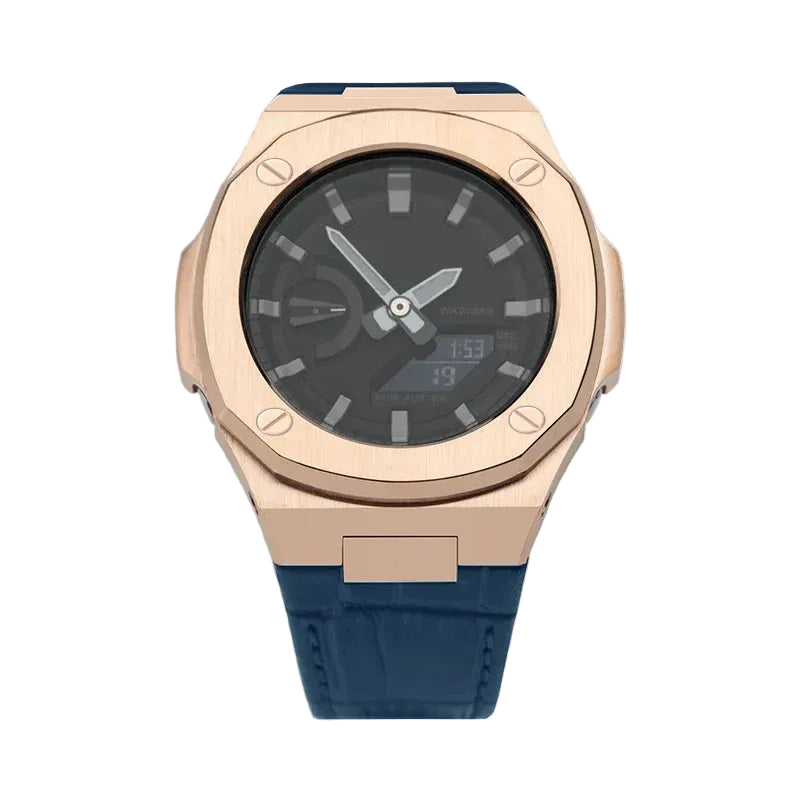 "Nautilus" Style Luxury Modification Kit for Casio G-Shock GA-2100 & GA-2110