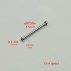 1.5mm Stainless Steel Watch Strap Screw Rod Pin – Rotating Fixed Ear Bolt STRAPS