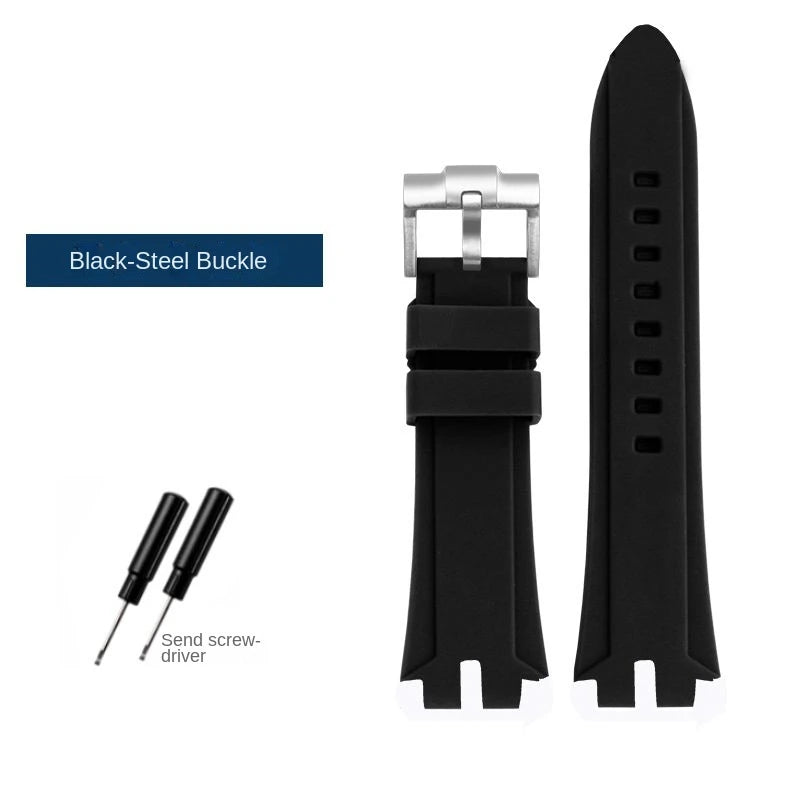 Waterproof Silicone Rubber Strap for Casio PROTREK PRW-3000/3100/6000/6100 – with Tools STRAPS