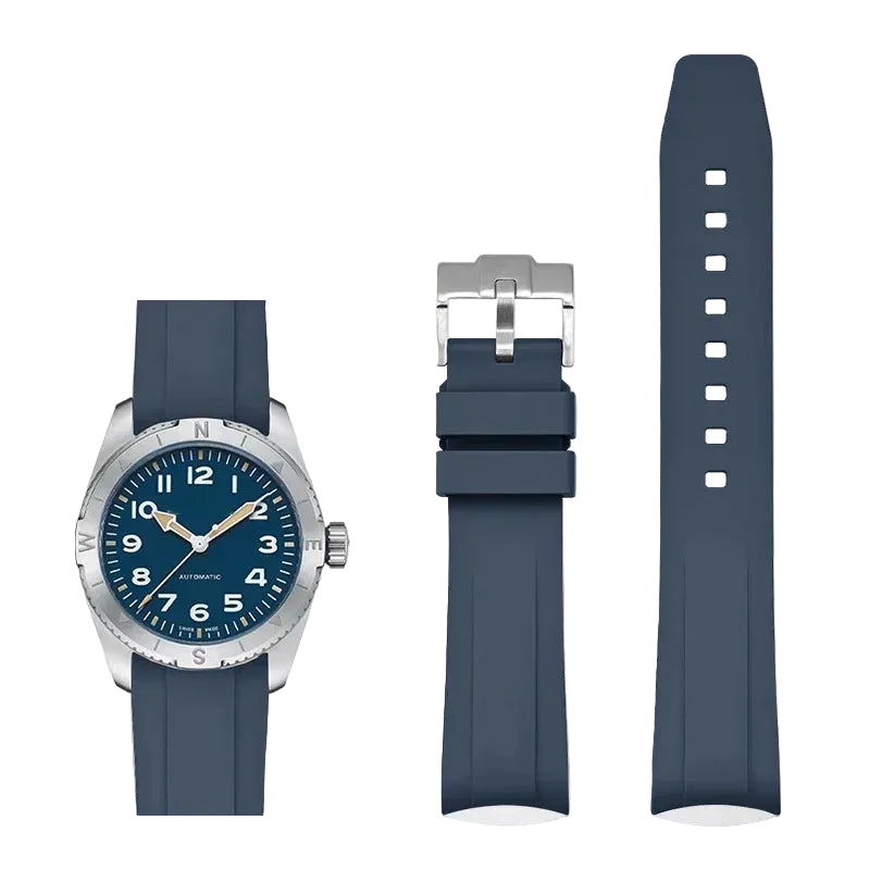 Tudor Black Bay & Pelagos FKM Curved Rubber Strap | 20mm Models