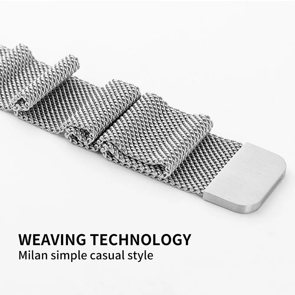 Milanese Loop Strap for Apple Watch Ultra 2/1, Series 11/10/9/8/7/6/5/4/3/2/1 STRAPS
